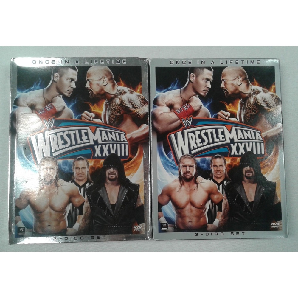 WWE Home Entertainment WrestleMania XXVIII (DVD, 2012) - 3-Disc Set